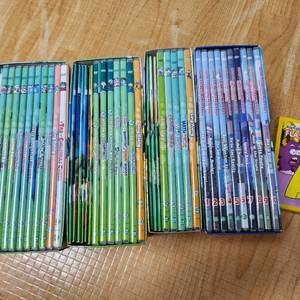 엄마표 영어 립프로그 1집2집3집 하늘에서 음식이 내린다면 dvd 일괄