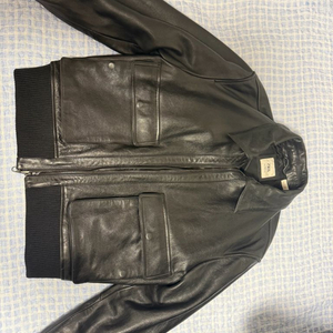 자라 소가죽 에비에이터 자켓 a-2