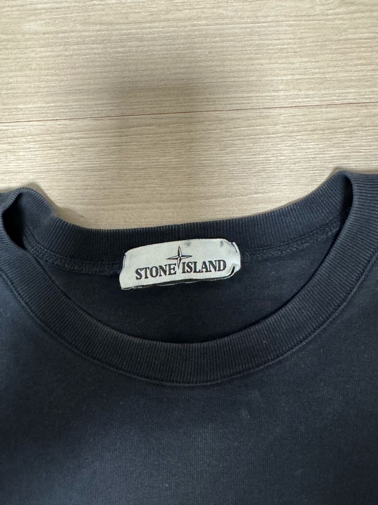 [L]스톤아일랜드 블랙 롱슬리브 맨투맨--3