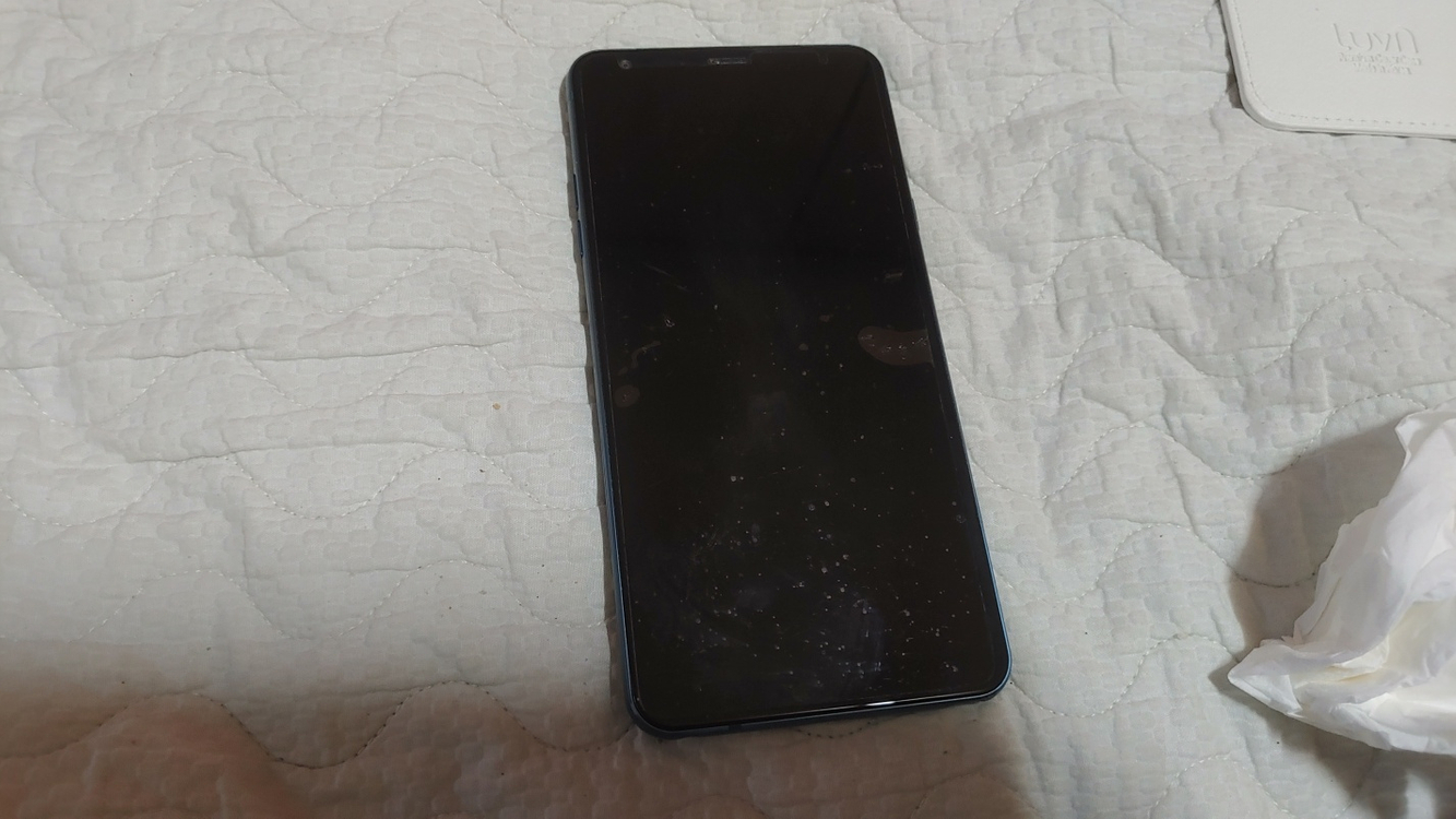 LG Q8 2018 폰,다이어리 케이스포함--1