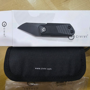 시비비 Ki-V Slip Joint Black G10 폴딩나이프 이미지