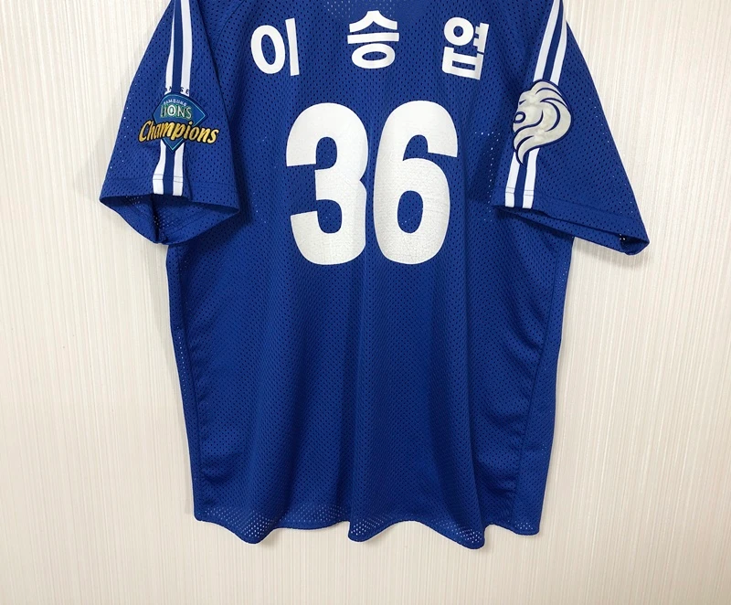 KBO 삼성라이온즈 02올드 (왕조)원정유니폼/져지100 #36 이승엽 이미지
