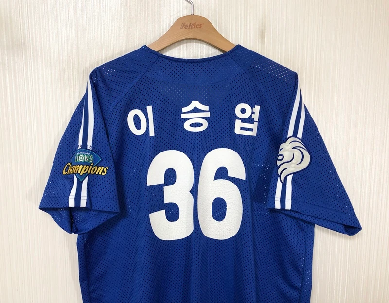 KBO 삼성라이온즈 02올드 (왕조)원정유니폼/져지100 #36 이승엽 이미지