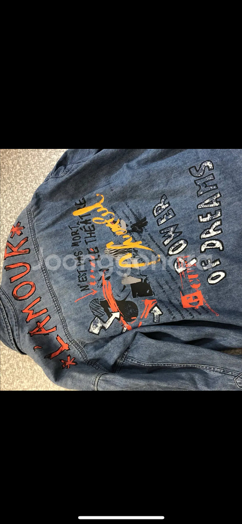 지컷 레터링 데님 셔츠 청 유니크 출근룩 자켓 셔킷 셔켓 gcut 여자--7