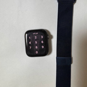 애플워치 SE 1세대 GPS Nike 44mm (스페이스 그레이)