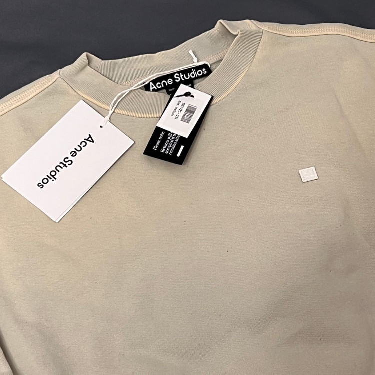아크네스튜디오 FIAH 피아 이모지 스웻셔츠 더스티 그린 XS 사이즈 맨투맨 새제품 Acne Studios 이미지