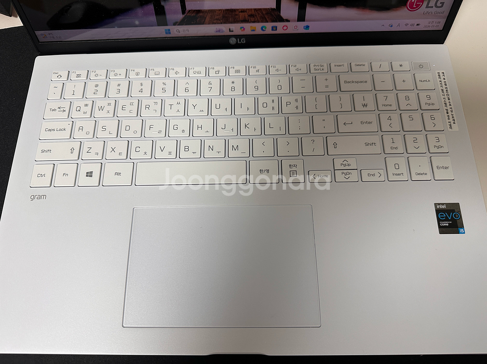 lg 그램 16인치 i5 11세대 램8gb ssd 512gb 16z90p-ga56k--2