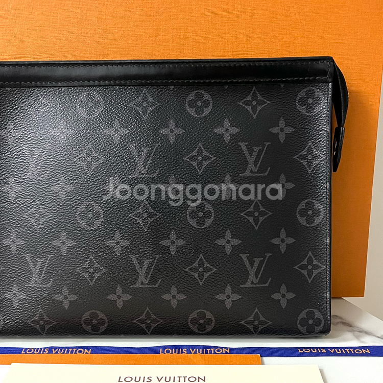 [A급/정품] 루이비통 이클립스 포쉐트 보야주 클러치 백--2