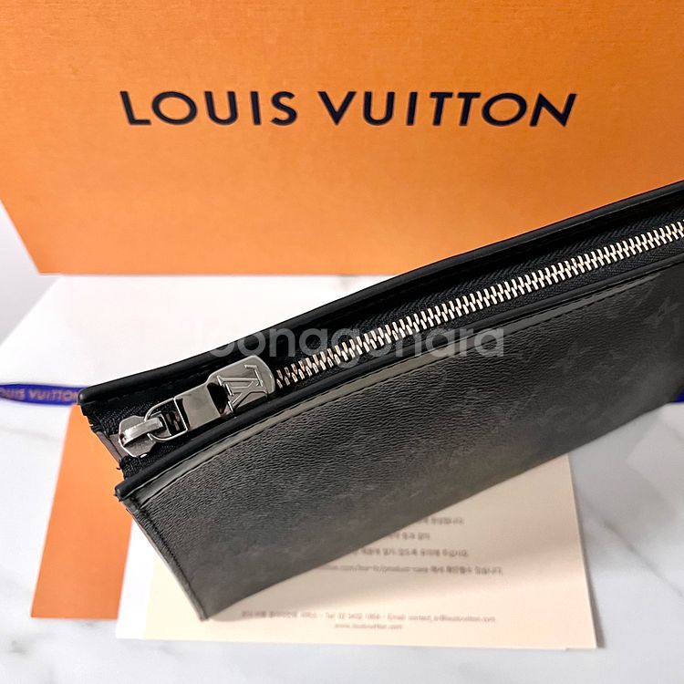 [A급/정품] 루이비통 이클립스 포쉐트 보야주 클러치 백--5