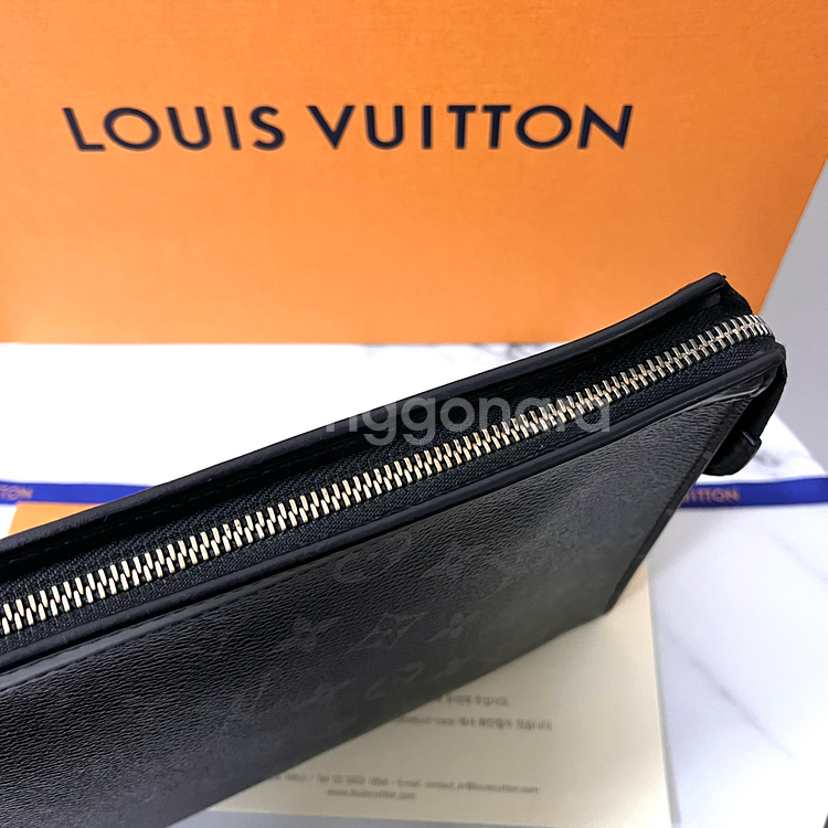 [A급/정품] 루이비통 이클립스 포쉐트 보야주 클러치 백--6