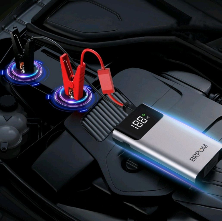 3000A 자동차 점프스타터 긴급시동 대용량 보조배터리 점프스타터 12V3000A 피크 전류를 가진 점프스타터입니다 이미지