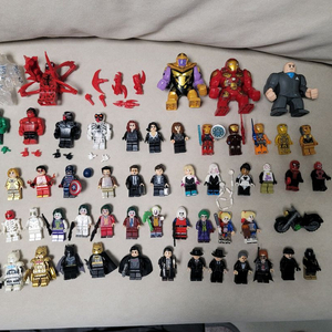 마블 레고 호환 미니피규어 컬렉션 세트 이미지