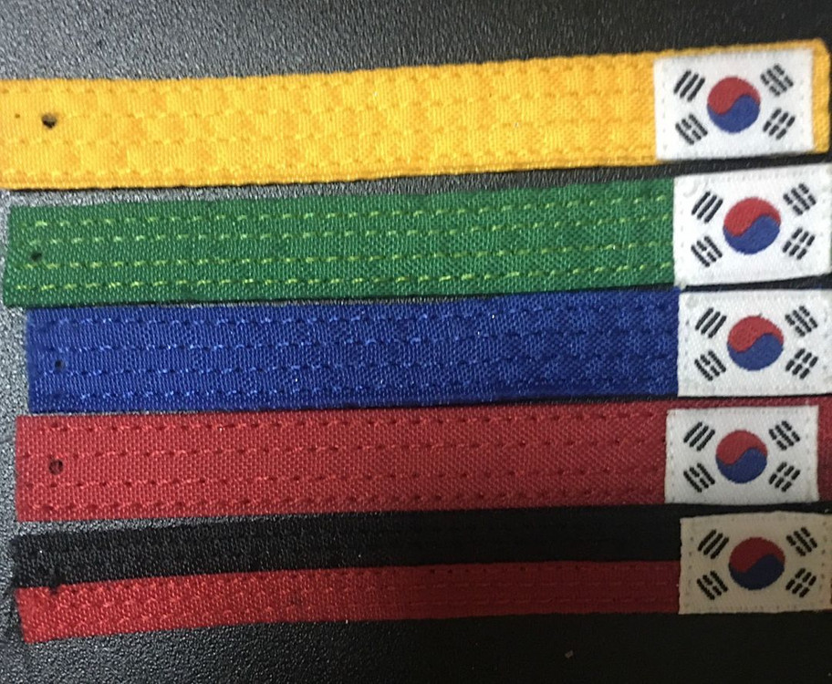 아이유 포토카드 태권도 배지 등--3