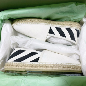 오프화이트 20SS 캔버스 에스파듀 화이트 eu40