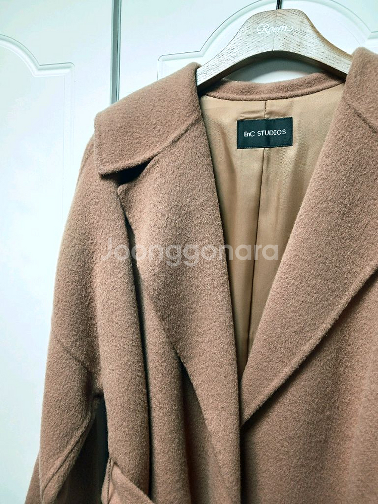 새옷)enc 캐시미어 핸드메이드 코트--1