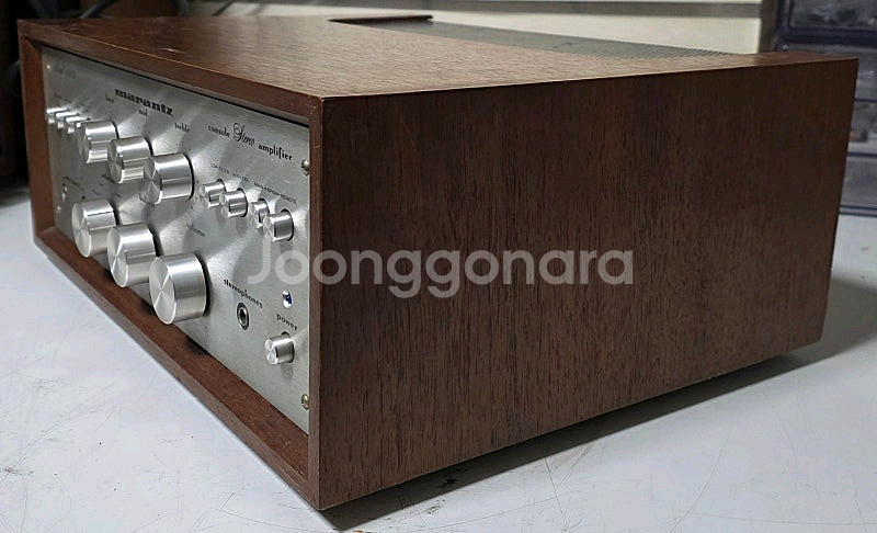 마란츠 1060 인티앰프 (우드장착)--2