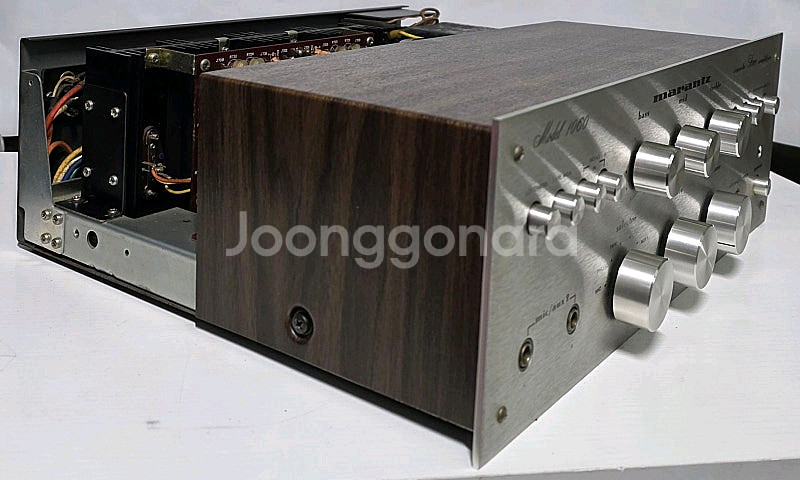 마란츠 1060 인티앰프 (우드장착)--7