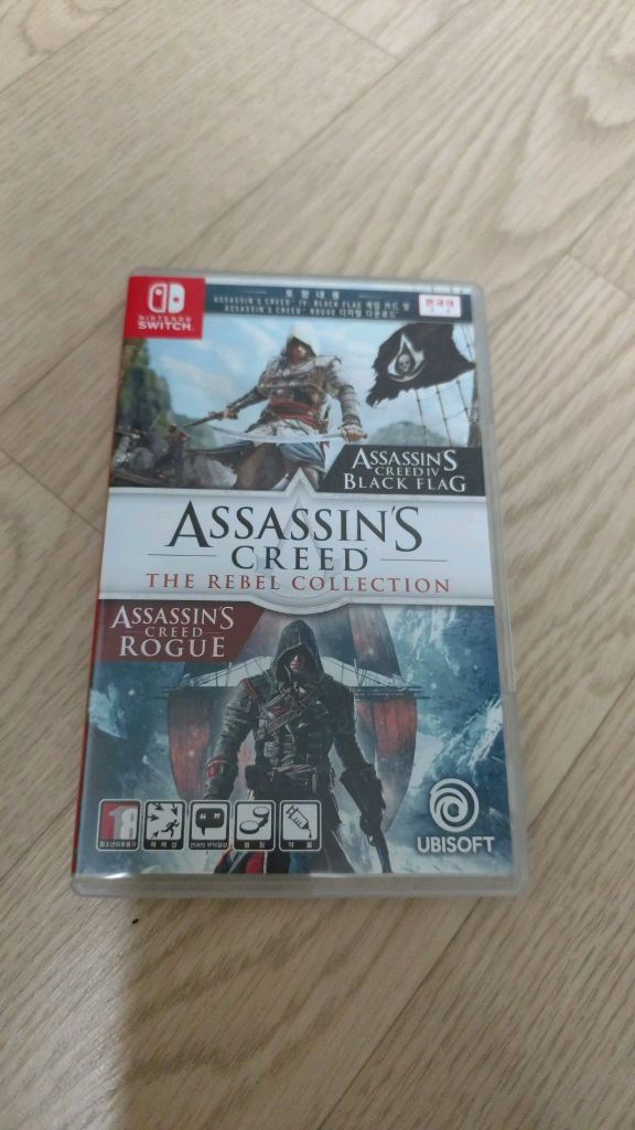 닌텐도 스위치 어쌔신 크리드 중고 이미지