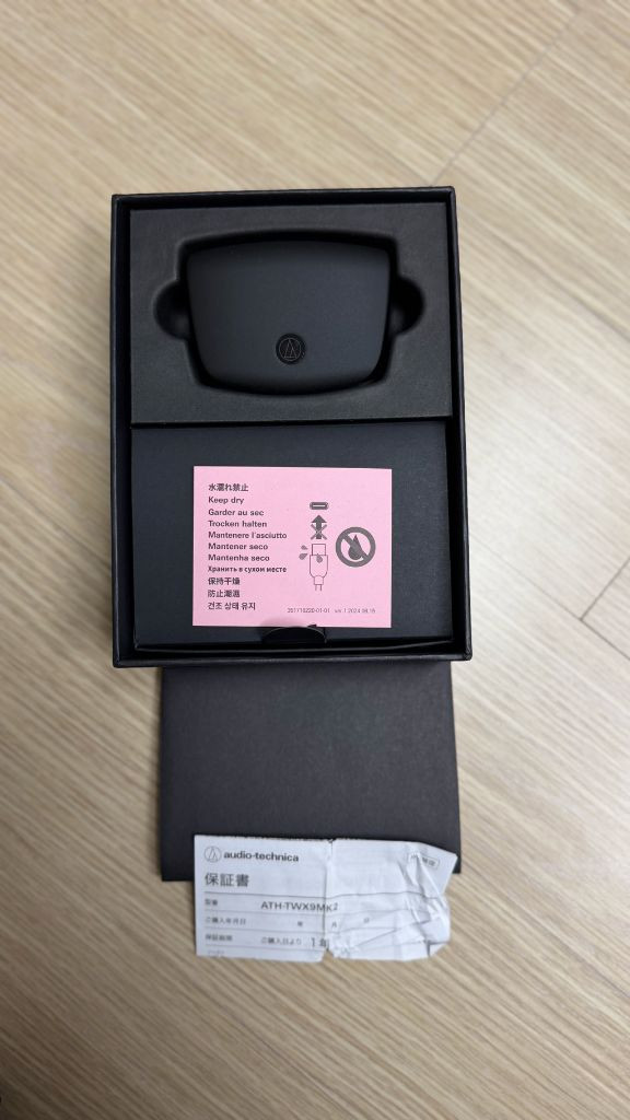 오디오테크니카 ATH-TWX9MK2 고감도 드라이버 프리미엄 노이즈캔슬링 완전 무선 이어폰--2