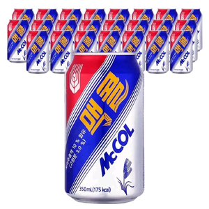 맥콜 350ml 24개 뚱캔 캔음료