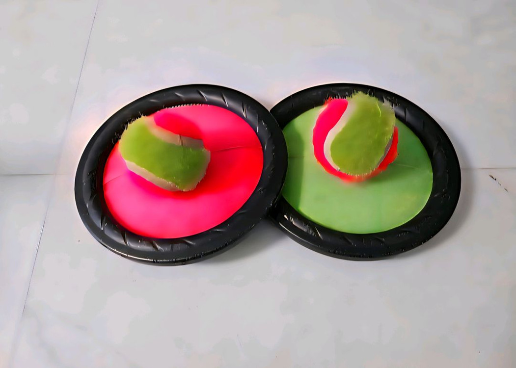 아이들 공 놀이 플레이 스쿠프 판매하고 찍찍이 캐치볼--1