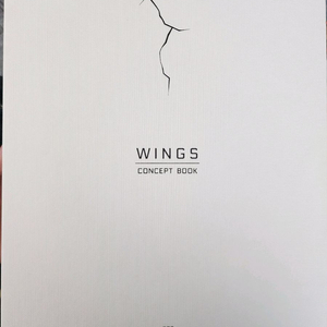 방탄 윙즈 컨셉북 윙즈 포토북