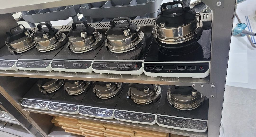 전기 솥밥 기계 업소용 돌솥밥 인덕션 기계 판매합니다!--2