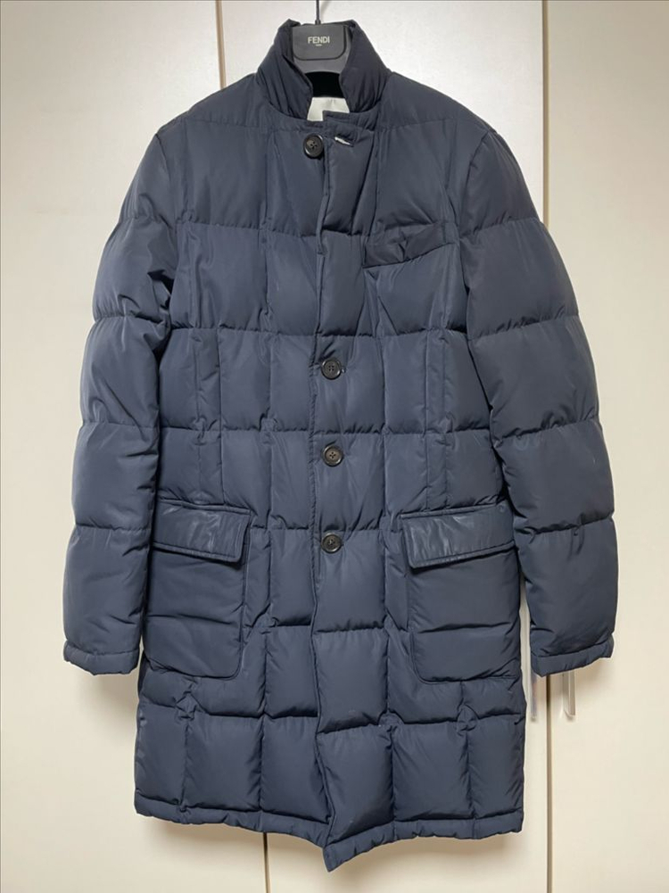 BESLOW 남성 네이비 패딩 코트 100 이미지