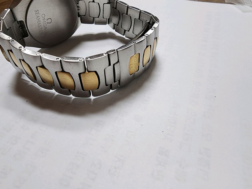 오메가 18k 콤비--2