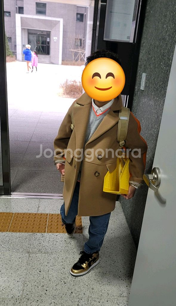 버버리키즈 울 더블 코트 10Y(입학식용 추천)--0