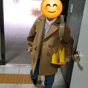 버버리키즈 울 더블 코트 10Y(입학식용 추천)