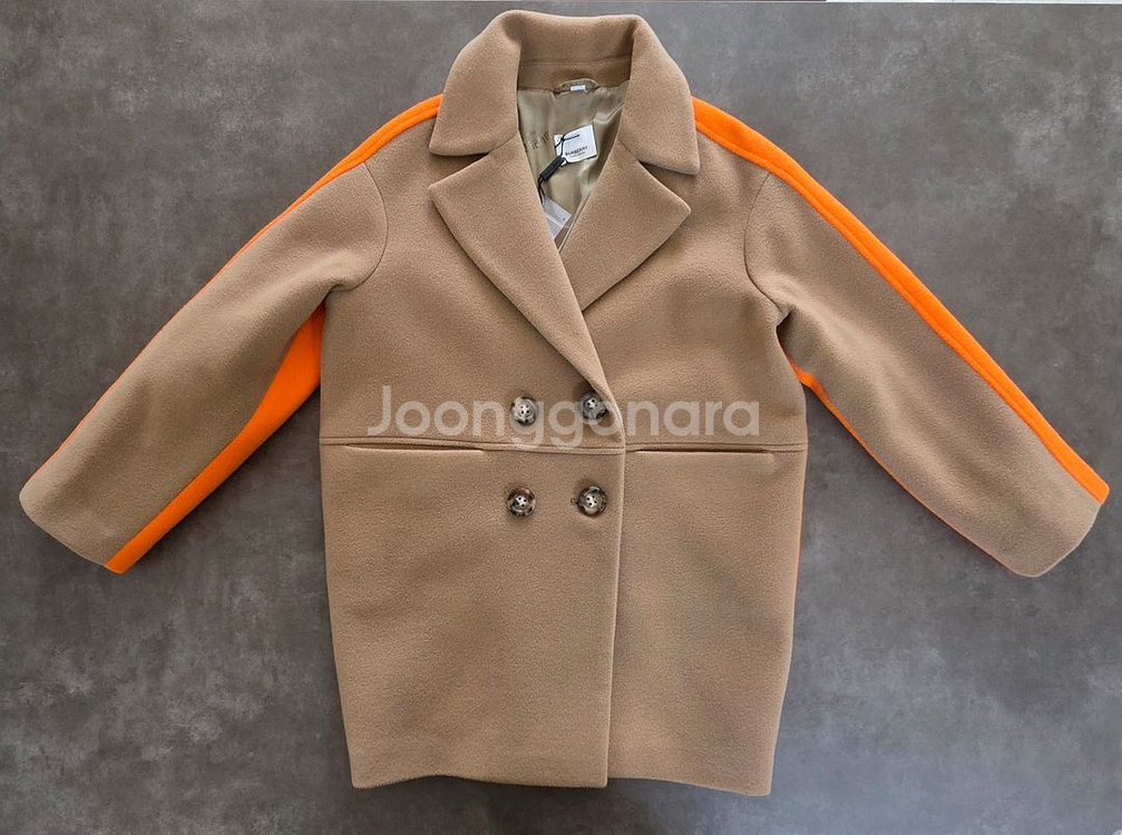 버버리키즈 울 더블 코트 10Y(입학식용 추천)--6