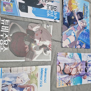 블루아카이브등 일러북