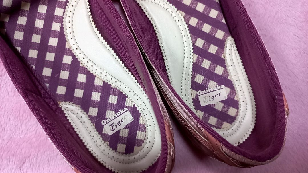 오니츠카타이거 플랫 슈즈 드라이빙 슈즈--6