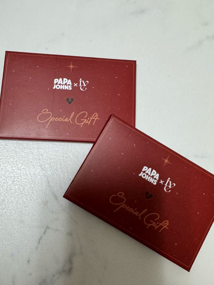 파파존스 아이브 포토카드 세트 미개봉 새상품 무료배송 2세트 이미지