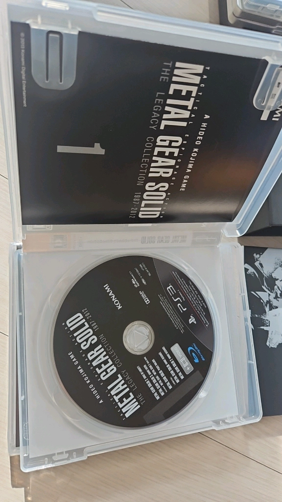 ps3메탈기어 솔리드 레거시 콜렉션 이미지