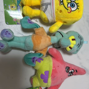 스폰지밥과 친구들 키링 인형 세트 무료배송 1만원 이미지