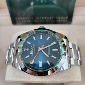 롤렉스 116400GV 밀가우스 Z블루 2018년이상 구매합니다 삽니다 삽니다 삽니다