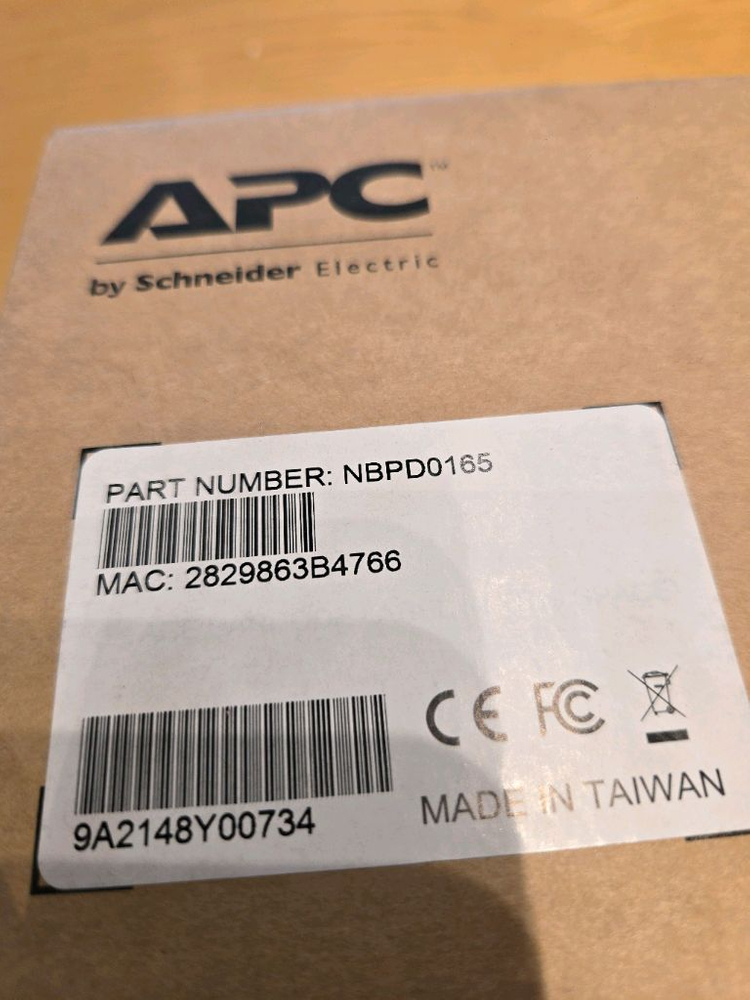 APC NetBotz 170 PoE 카메라 NBPD0165--5