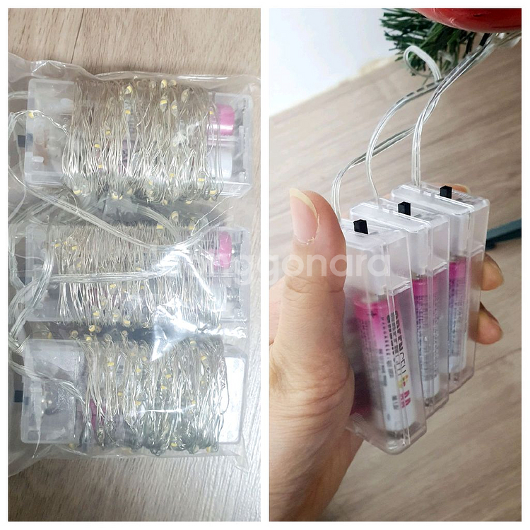 크리스마스 트리, 전구, 리본, 오너먼트, 리스, 가랜드, 모루 장식 등 일괄--7