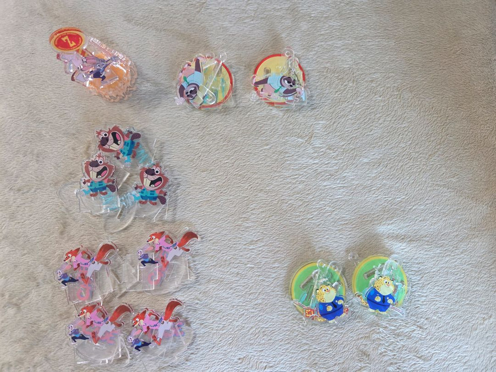 주토피아 시크릿 킨더조이 아크릴 스탠드--2