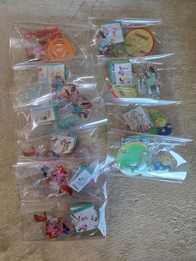 주토피아 시크릿 킨더조이 아크릴 스탠드--3