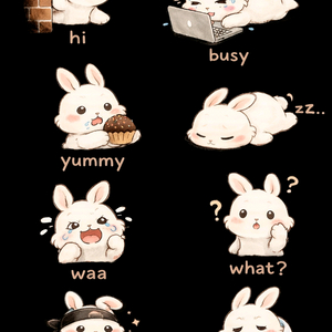 12개 승인작가의 카카오톡 이모티콘 주문 제작