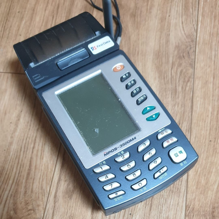 휴대용 무선 신용카드 결제 단말기 카드 조회기 MPOS-3500M4 영수증--0