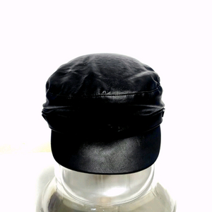 ZARA자라 가죽모자/헌팅캡 베레모/ 택포