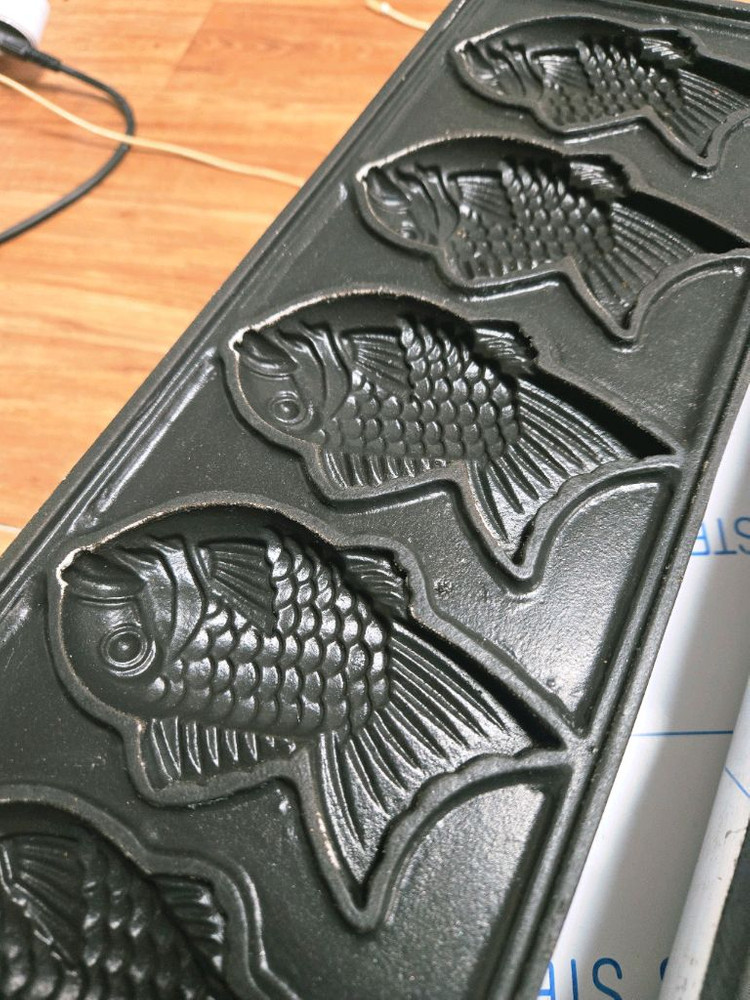 금붕어 빵기계 이미지