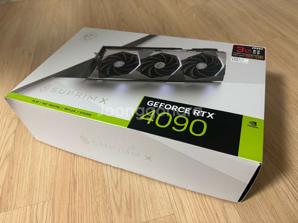 MSI RTX 4090 슈프림X 그래픽카드--0