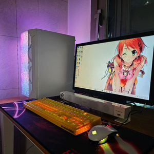 가성비 게이밍 컴퓨터 풀셋트 이미지