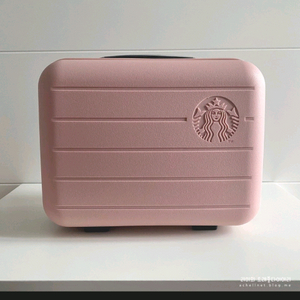 스타벅스 레디백 핑크색 (트레블가방, 여행용가방)