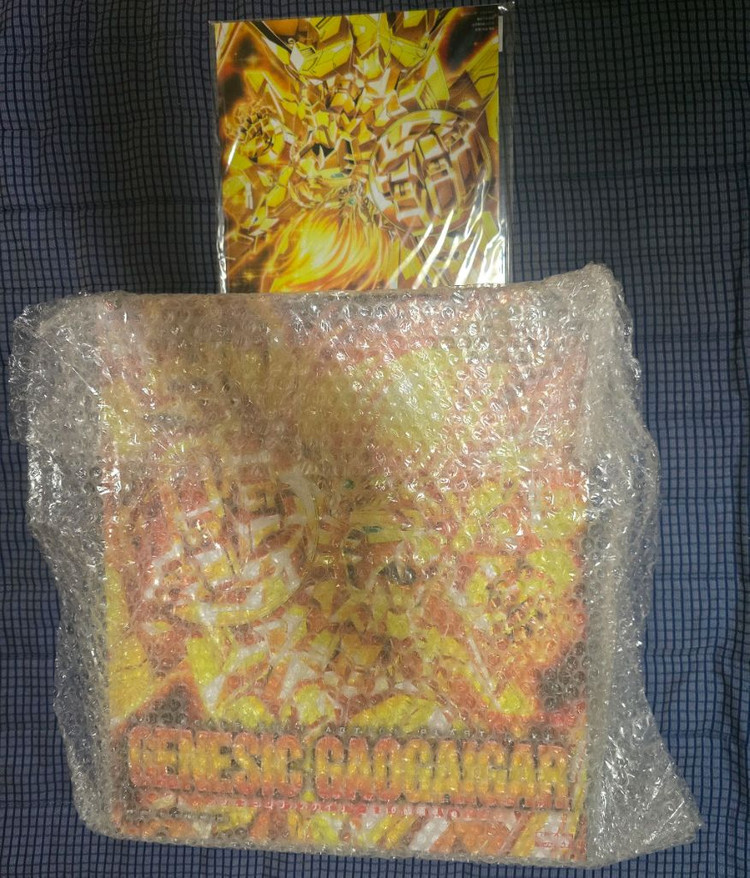 미개봉 아마쿠니테크 제네식 가오가이가 골드코팅ver 코토샵 한정 특전 포함--1